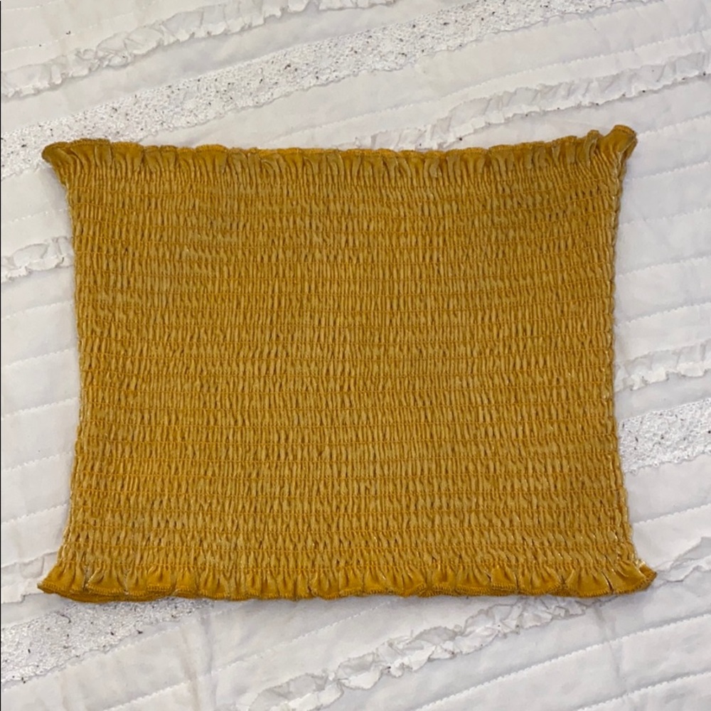 Yellow Tubetop from hollister